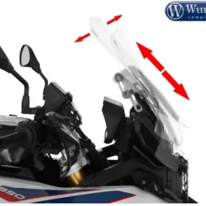 Offerta Lampo Supporto parabrezza Wunderlich Vario per BMW F750GS, F800GS e F850GS-