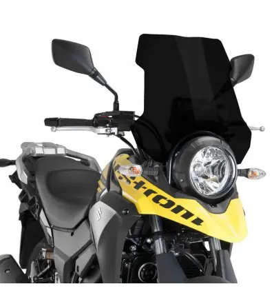 Cupolino Puig Touring per Suzuki V-Strom 250 dal 2017 fumè scuro- Pagamento Sicuro