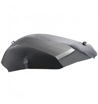 Copriserbatoio Bagster per BMW S1000RR fino 2014 in similpelle nero opaco e grigio- Offerta Limitata