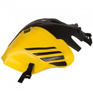 Copriserbatoio Bagster per Suzuki DL1000 V-Strom in similpelle nero e giallo- Esclusivo