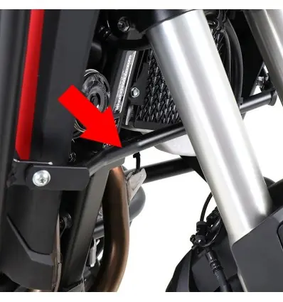 Rinforzo per paraserbatoio Hepco & Becker su Honda CRF 1100L Africa Twin- Spedito Oggi