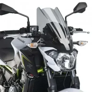 Prezzo Scontato Cupolino Puig Naked Touring per Kawasaki Z650 dal 2017, fumè chiaro-