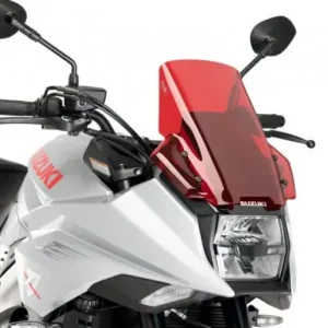 Cupolino Puig Touring per Suzuki Katana dal 2019, rosso- Prezzo Conveniente