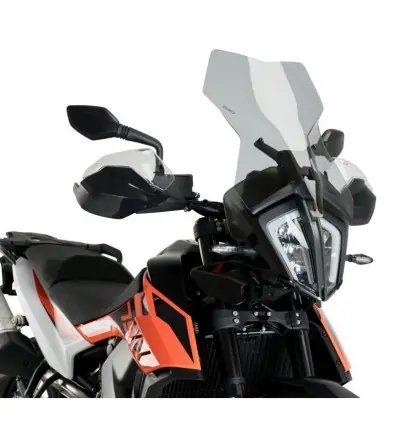 Spedito Oggi Cupolino Puig Touring per KTM 790 e 890 Adventure fino 2022 fume chiaro-