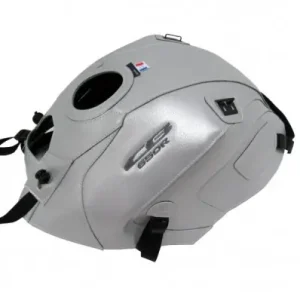 Copriserbatoio Bagster per Honda CB 650R 18-23 in similpelle argento- Promo Stagionale