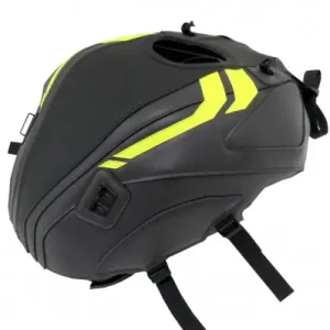 Copriserbatoio Bagster per Yamaha MT125 in similpelle nero opaco e giallo- Miglior Prezzo