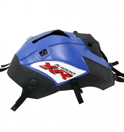 Prezzo Ridotto Copriserbatoio Bagster per BMW S1000XR 15-19 in similpelle blu e nero con decal-