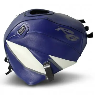 Copriserbatoio Bagster per Yamaha YZF R6 99-02 blu baltico e bianco- Miglior Prezzo