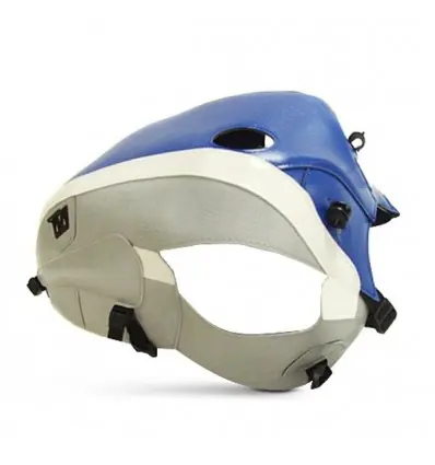 Economico Copriserbatoio Bagster per Triumph Bonneville 01-07, Scrambler 06-08 e Thruxton 04-08 blu e grigio chiaro-