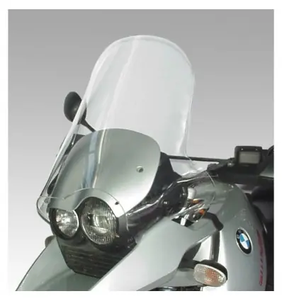Cupolino Isotta tipo air flow per BMW R1150GS 00-03-Fumè chiaro Solo Oggi