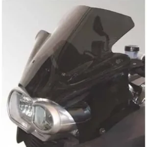 Vendita Finale Cupolino Isotta sportivo basso per BMW K1200R 04-08-Fumè chiaro
