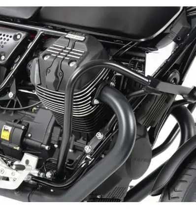Quantità Limitata Paramotore nero Hepco & Becker per Moto Guzzi V9 Bobber dal 2016-