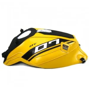 Copriserbatoio Bagster per Yamaha MT 07 in similpelle giallo surf e nero- Di Tendenza
