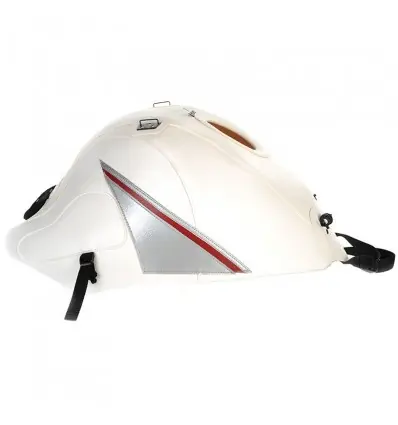 Copriserbatoio Bagster per Suzuki GSX 1300R Hayabusa 08-18 bianco, argento e rosso- Nuovo Arrivo