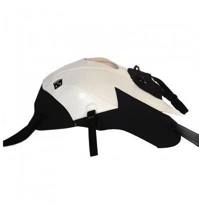 Copriserbatoio Bagster per BMW S1000XR 15-19 in similpelle bianco e nero opaco- Offerta