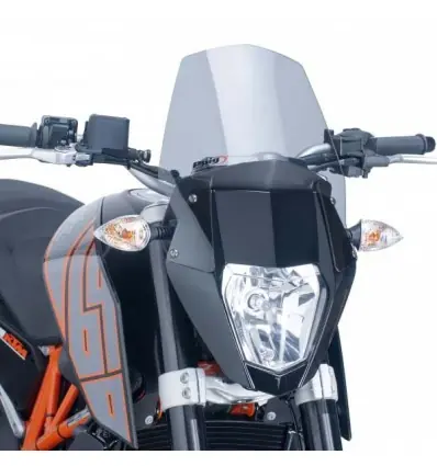 Cupolino Puig Naked per KTM Duke 690 12-14 fumè chiaro- Promozione Esclusiva