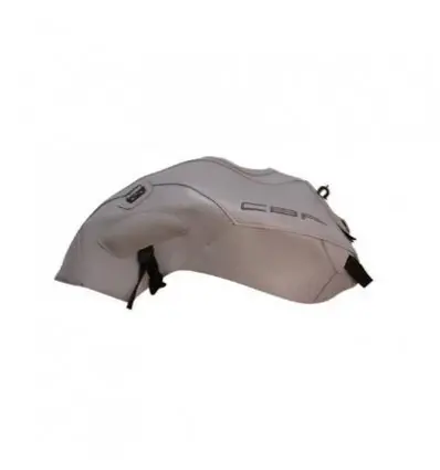 Più Venduto Copriserbatoio Bagster per Honda CBF 500 04-07, CBF 600N 04-07 e CBF 1000 04-13 in similpelle grigio chiaro-