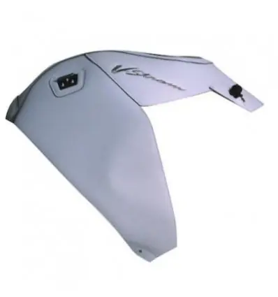 Sconto Copriserbatoio Bagster per Suzuki V Strom DL 650 e 1000 02-11 in similpelle blu argento-