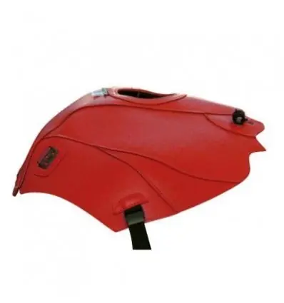 Più Venduto Copriserbatoio Bagster per Triumph 1050 Tiger 07-12 in similpelle rosso-