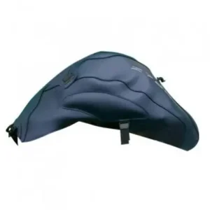 Esclusivo Copriserbatoio Bagster per Kawasaki Z750 07-12 in similpelle blu marine-