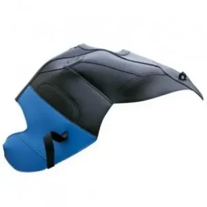 Copriserbatoio Bagster per BMW K1200 S e K1300 S 05-14 in similpelle nero, blu gitan e grigio cielo- Miglior Prezzo
