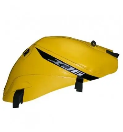 Vendita Finale Copriserbatoio Bagster per Yamaha XJ6 e XJ6 Diversion/F 08-15 in similpelle giallo surf e acciaio-