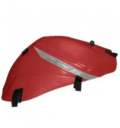 Copriserbatoio Bagster per Yamaha XJ6 e XJ6 Diversion/F 08-15 in similpelle rosso e grigio chiaro- Super Prezzo