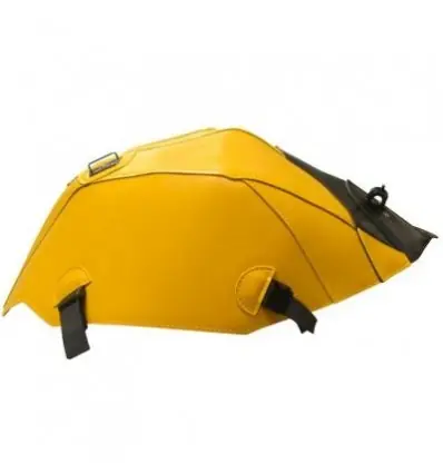 Copriserbatoio Bagster per Aprilia RSV4R e RSV4R Factory 09-14 in similpelle zafferano e nero- Sconto