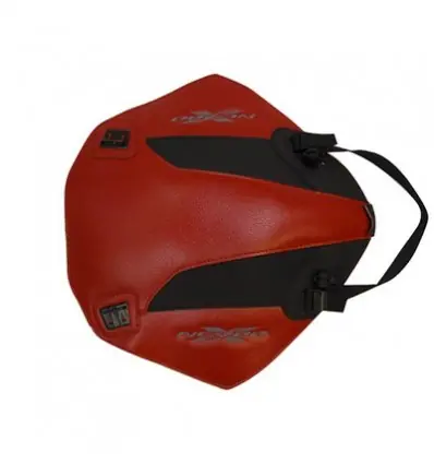 Solo Oggi Copriserbatoio Bagster per Honda NC 700 X 2012 in similpelle rosso e nero opaco-