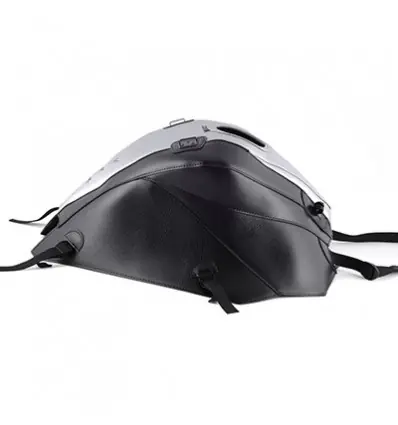 Copriserbatoio Bagster per Honda VFR 1200 F 10-13 in similpelle nero con strisce argento- Acquista Ora