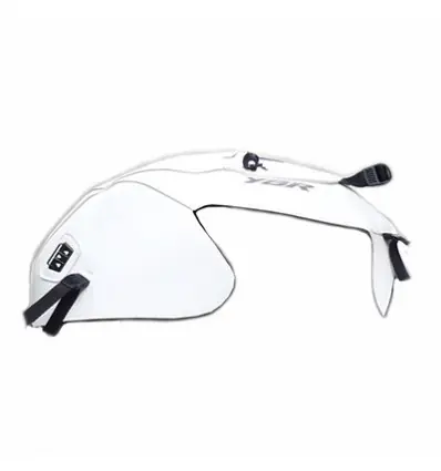 Copriserbatoio Bagster per Yamaha YBR 125 10-13 in similpelle bianco- Compra Adesso