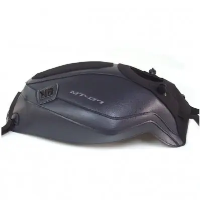 Ultime Pezzi Copriserbatoio Bagster per Yamaha MT 07 in similpelle antracite e nero opaco-