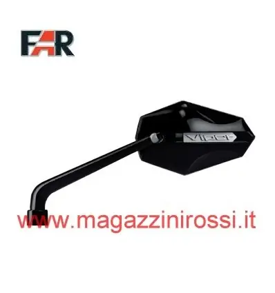 Di Tendenza Specchio Far universale da manubrio Viper 3 nero-