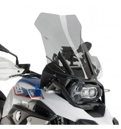 Quantità Limitata Cupolino Puig Touring per BMW R1200GS dal 2013 e R1250GS fumè chiaro-