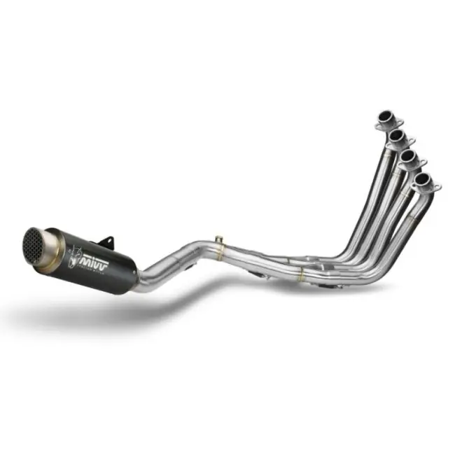Economico Scarico completo Mivv GP Pro Black per Honda CB 650F 14-18-