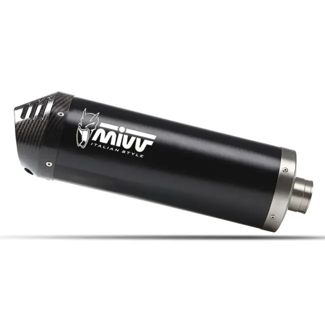 Terminale Mivv Oval Inox Black Carbon End per Ducati Multistrada V4 dal 2025- A Buon Prezzo