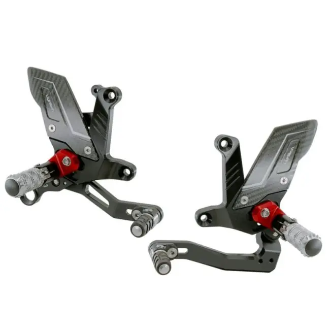 Ordina Subito Pedane arretrate regolabili R Version Lightech per KTM 1390 Superduke R dal 2024-