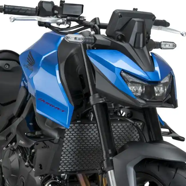 Promozione Esclusiva Spoiler laterali Puig D12 per Honda CB 750 Hornet dal 2025 nero lucido-