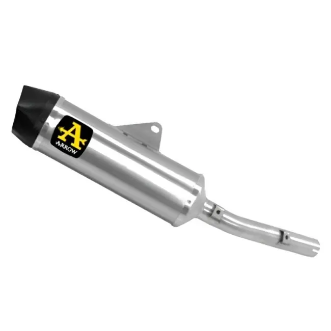 Terminale Arrow Indy Race Titanium Carbon End per Yamaha Tenere 700- Ultimissimo Modello