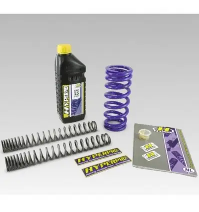 Prezzo Conveniente Kit completo abbassamento 25mm Hyperpro per Kawasaki Ninja 650 17-19-Nero