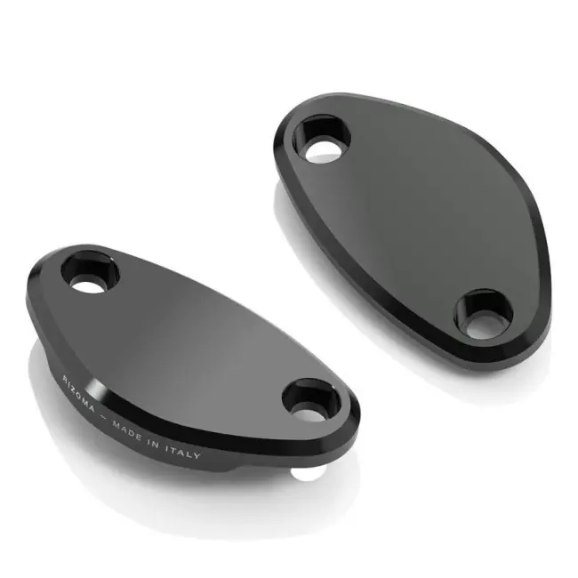 Tappi fori specchi ergal Rizoma per Kawasaki ZX-10R dal 2021- Reso Gratuito