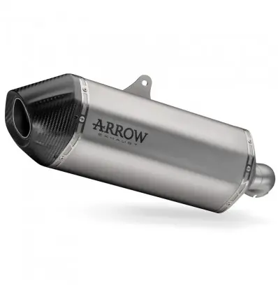 Terminale Arrow Sonora Titanium per Honda CRF 1100L Africa Twin e Adventure Sport dal 2024- Pagamento Sicuro