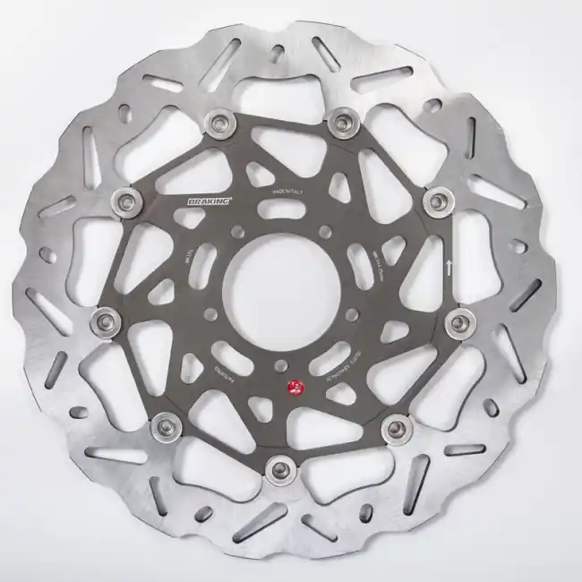 Solo Oggi Disco freno Braking Wave flottante WL135L per Ducati Scrambler 800-