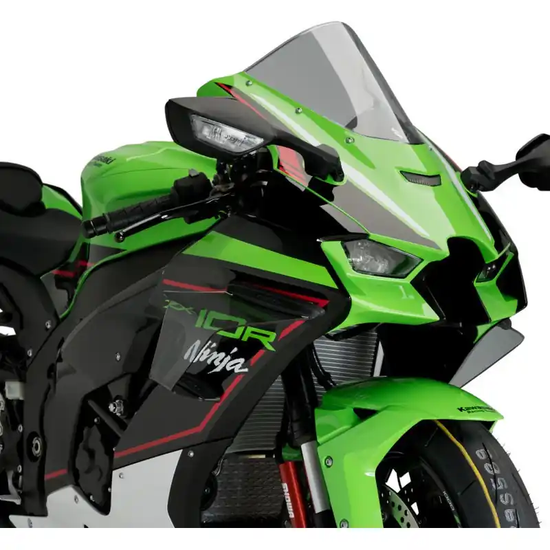 Prezzo Di Fabbrica Spoiler laterali Puig Downforce per Kawasaki ZX-10R e ZX-10RR-Fumè chiaro