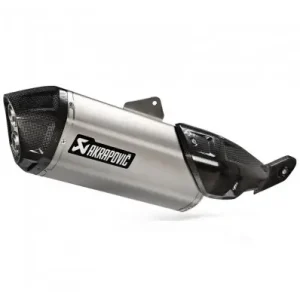 Marmitta Akrapovic Slip On Titanio per Suzuki V-Strom 800 DE- Offerta Del Giorno