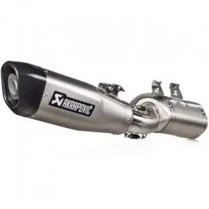 Popolare Marmitta Akrapovic Slip On Titanio per Kawasaki Z650 RS-