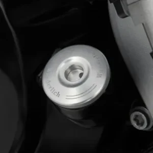 Compra Adesso Tappo olio Wunderlich con livello per BMW F750 GS, F850 GS...-Argento
