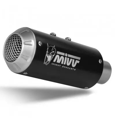 Terminale Mivv MK3 Inox Black per Kawasaki Z900 20-24- Ultima Occasione