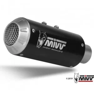 Prezzo Di Fabbrica Terminale di scarico Mivv M3 Inox Black per Suzuki Katana 1000 dal 2019-