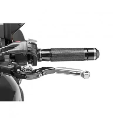 Leva freno post. regolabile Puig Extendable folding 2.0 per Kawasaki J300 e Kymco vari-Argento Occasione Imperdibile